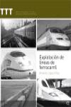 Explotación de lineas de ferrocarril | 9788483019566 | Portada