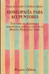 HOMEOPATIA PARA ACUPUNTORES | 9788478133499 | Portada