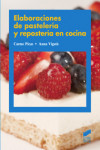 Elaboraciones de pastelería y repostería en cocina | 9788497567480 | Portada
