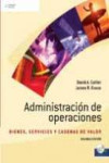 Administración de operaciones | 9789706868398 | Portada
