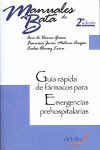 GUIA RAPIDA DE FARMACOS PARA EMERGENCIAS PREHOSPITALARIAS | 9788492977260 | Portada