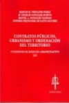 Contratos públicos, urbanismo y ordenación del territorio | 9788493975654 | Portada