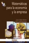 Matemáticas para la economía y la empresa | 9788436826333 | Portada