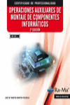 OPERACIONES AUXILIARES DE MONTAJE DE COMPONENTES INFORMÁTICOS. MF1207_1 | 9788499645155 | Portada