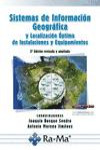 Sistemas de información geográfica y localización óptima de instalaciones y equipamientos | 9788499641133 | Portada