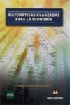 Matemáticas avanzadas para la economía | 9788415550051 | Portada