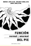 FUNCION NORMAL Y ANORMAL DEL PIE | 9788493916169 | Portada