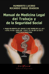 Manual de medicina legal del trabajo y la seguridad social | 9789871573066 | Portada