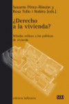 DERECHO A LA VIVIENDA? | 9788472906013 | Portada