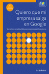 QUIERO QUE MI EMPRESA SALGA EN GOOGLE | 9788415457305 | Portada