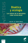 Bioética y ecología | 9788499589428 | Portada