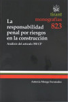 La responsabilidad penal por riesgos en la construcción | 9788490047798 | Portada