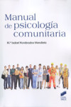 MANUAL DE PSICOLOGIA COMUNITARIA | 9788499589626 | Portada