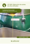 Obtención de aceites de oliva refinados | 9788415848783 | Portada