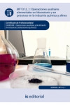 Operaciones auxiliares elementales en laboratorio y en procesos en la industria química y afines | 9788415886099 | Portada