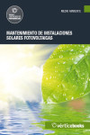 Mantenimiento de instalaciones solares fotovoltaicas | 9788499313009 | Portada