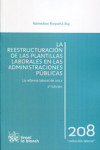 La reestructuración de las plantillas laborales en las administraciones públicas | 9788490335116 | Portada