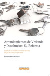 Arrendamientos de Vivienda y Desahucios: su Reforma | 9788490147337 | Portada