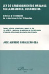 Ley de arrendamientos urbanos. Reclamaciones, desahucios | 9788490315774 | Portada