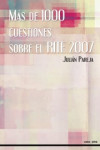 MAS DE 1000 CUESTIONES SOBRE EL RITE 2007 | 9788496960879 | Portada
