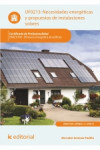 Necesidades energéticas y propuestas de instalaciones solares | 9788415994510 | Portada