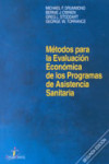 Métodos para la evaluación económica de los programas de asistencia sanitaria | 9788479785024 | Portada