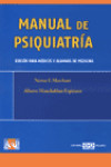 MANUAL DE PSIQUIATRIA | 9789879083345 | Portada