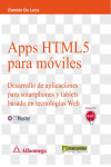 Apps html5 para móviles | 9788426720993 | Portada