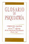 Glosario de psiquiatría | 9788479782344 | Portada