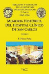 Memoria histórica del Hospital Clínico de San Carlos | 9788499495460 | Portada