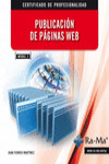 PUBLICACION DE PAGINAS WEB | 9788499642895 | Portada