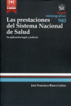 Las prestaciones del Sistema nacional de Salud | 9788490536322 | Portada