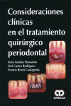 CONSIDERACIONES CLINICAS EN EL TRATAMIENTO QUIRURGICO PERIODONTAL | 9789588816692 | Portada