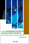 MANENIMIENTO PREVENTIVO DE INSTALACIONES FRIGORIFICAS | 9788496960961 | Portada