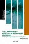 MANTENIMIENTO CORRECTIVO DE INSTALACIONES FRIGORIFICAS | 9788496960978 | Portada