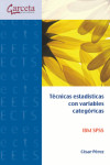 Técnicas estadísticas con variables categóricas IBM SPSS | 9788415452935 | Portada