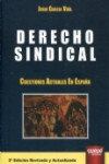 Derecho Sindical 2014 | 9789897122262 | Portada