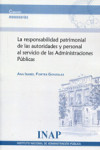 La responsabilidad patrimonial de las autoridades y personal al servicio de las Administraciones Públicas | 9788473514262 | Portada