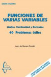 FUNCIONES DE VARIAS VARIABLES | 9788493527136 | Portada