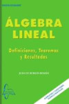 ÁLGEBRA LINEAL | 9788493527167 | Portada