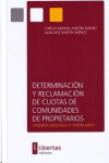 Determinación y reclamación de cuotas de comunidades de propietarios | 9788494155338 | Portada