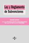 Ley y Reglamento de Subvenciones | 9788430964932 | Portada