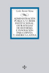 Administración pública y crisis institucional. Estrategias de reforma e innovación para España y América Latina | 9788430965007 | Portada
