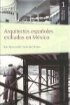 Arquitectos españoles exiliados en Mexico | 9786078348312 | Portada