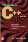 PROGRAMACION EN C++. ALGORITMOS. ESTRUCTURAS DE DATOS Y OBSJETOS | 9788448146450 | Portada