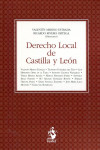 Derecho local de Castilla Y León | 9788498902662 | Portada