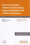 Derecho al Honor: Tutela constitucional, responsabilidad civil y otras cuestiones | 9788490981399 | Portada