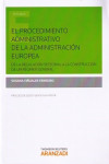 El procedimiento administrativo de la administración europea | 9788490982532 | Portada