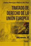 TRATADO DE DERECHO DE LA UNIÓN EUROPEA VOLUMEN III | 9789897123252 | Portada