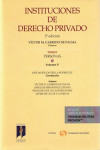 INSTITUCIONES DE DERECHO PRIVADO 01/03 PERSONAS | 9788447053964 | Portada